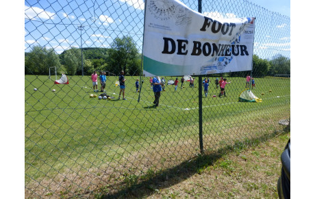 Samedi 10 à Haudainville - Tournée de fin de saison à Foot de Bonheur ! 