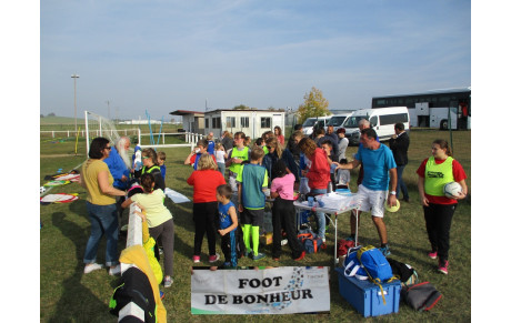 Samedi 20.10 - Foot de Bonheur : Jeux et convivialité au menu, acte 2  !  